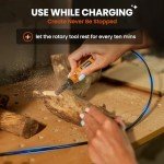 HARDELL Mini Cordless Rotary Tool with Accessories