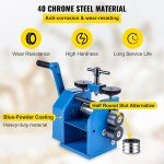 VEVOR 3" Jewelry Rolling Mill Machine - Blue