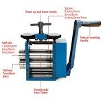 LYNICESHOP 3" Manual Jewelry Rolling Mill Tool