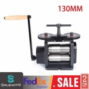 130mm Manual Rolling Mill for Jewelry Making