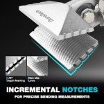 Duratech 3-Inch Handheld Sheet Metal Bender Tools