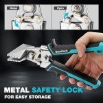 Duratech 3-Inch Handheld Sheet Metal Bender Tools