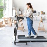 Mobile Adjustable Height Rolling Desk for Creatives