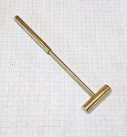 Brass Planishing Hammer for Jewelers - 3oz
