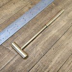 Brass Planishing Hammer for Jewelers - 3oz