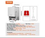 1500W Electric Melting Furnace for Metalsmithing