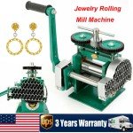 Manual Rolling Mill for Jewelry Making and Metalwork