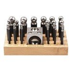 26-Piece Dapping Punch Block Set for Jewelry Making