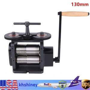 130mm Manual Rolling Mill for Jewelry Making
