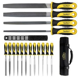17-Piece Metalworking File Set with Tool Bag