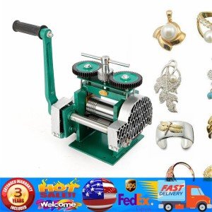85mm Manual Rolling Mill for Jewelry Making