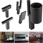 5PCS Anvil Hardy Tool Set for Blacksmithing