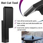 5PCS Anvil Hardy Tool Set for Blacksmithing