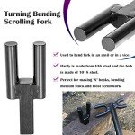 5PCS Anvil Hardy Tool Set for Blacksmithing