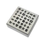 Assorted 36 Design Shot Plates for Jewelry Making
