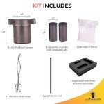 Mini 5 Ounce Propane Jewelry Kiln with Tools
