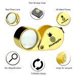 30X Pocket Magnifier for Jewelry and Coins