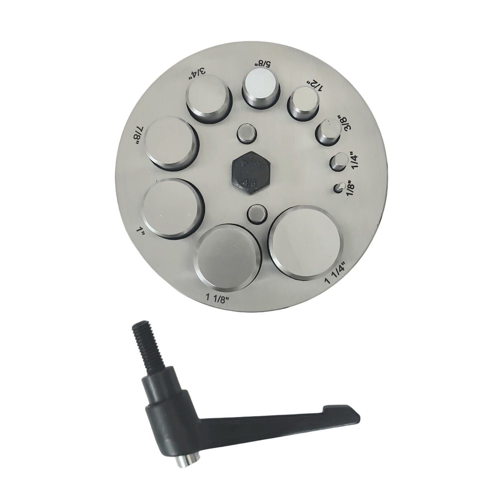 Round Disc Cutter Set with 10 Punches