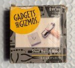 2.5" Square Steel Bench Block for Jewelry Making