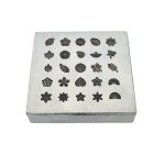 Flower Design Shot Plate for Jewelry Making