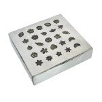 Flower Design Shot Plate for Jewelry Making