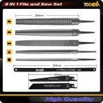 Versatile Metal File and Saw Set for Crafts