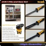 Versatile Metal File and Saw Set for Crafts