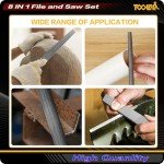 Versatile Metal File and Saw Set for Crafts
