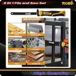 Versatile Metal File and Saw Set for Crafts