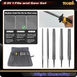 Versatile Metal File and Saw Set for Crafts