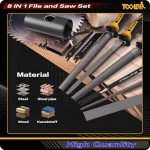 Versatile Metal File and Saw Set for Crafts