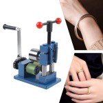 Manual Jewelry Rolling Mill for Tough Metals
