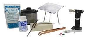 Basic Soldering Kit with Micro Flame Torch and Tweezers