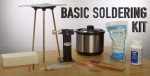 Basic Soldering Kit with Micro Flame Torch and Tweezers
