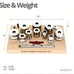 Steel Bracelet Forming Die Set for Jewelry Making