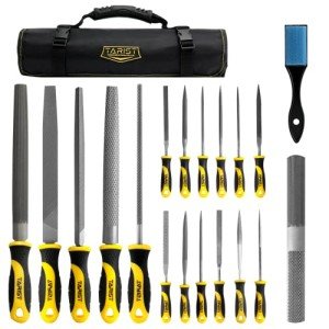 19PCS Metal & Rasp File Set with Tote Bag