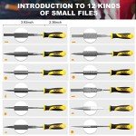 19PCS Metal & Rasp File Set with Tote Bag