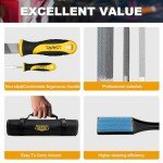 19PCS Metal & Rasp File Set with Tote Bag