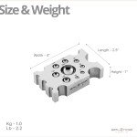 Steel Dapping Block for Jewelry Making