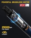 Fanttik F2 Mini Cordless Rotary Tool Kit
