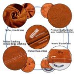 Leather Welding Apron with Tool Pockets - Adjustable