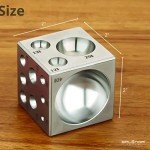 2" Square Steel Dapping Block for Jewelry Making