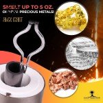 USA PRO Mini Propane Jewelry Kiln with Crucible