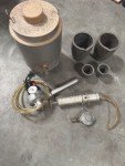 Large Propane Jewelry Kiln with Crucibles