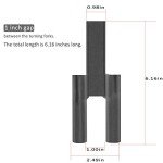 1" Hardy Anvil Tool for Bending and Twisting