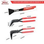 3-Piece Bending Plier Set for Sheet Metal