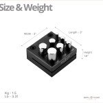 Splenor Tools Round Punch Disc Cutter for Jewelry