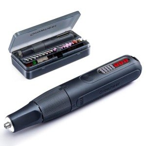 GROWNEER Mini Cordless Rotary Tool Kit with 110 Accessories