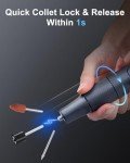 GROWNEER Mini Cordless Rotary Tool Kit with 110 Accessories