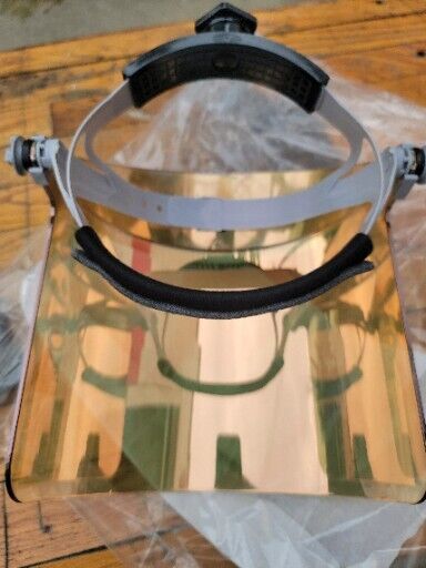 Gold Oberon FF-025-OB Face Shield for Metalsmithing